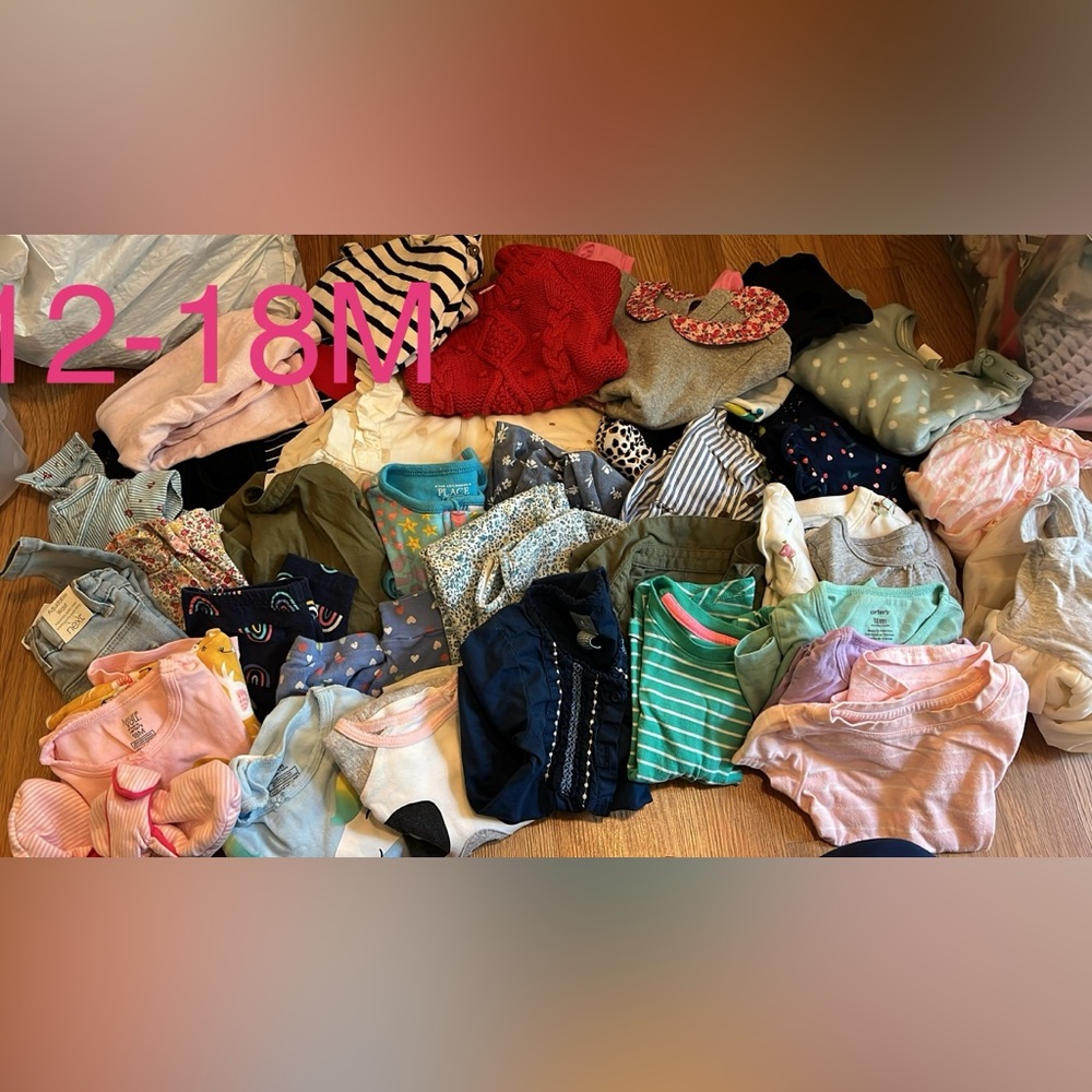 Bundle of girls 12-18 month